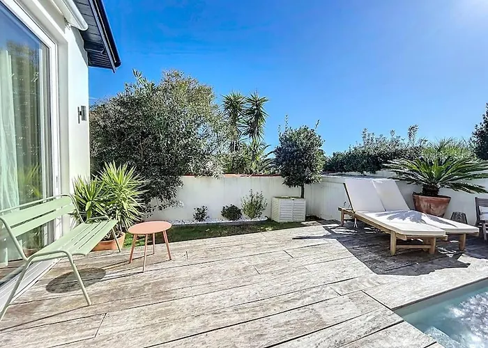 Villa Maison 4 Côte Des Basques Avec Piscine